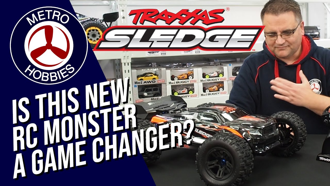 The Powerful Traxxas Sledge Monster Truck | RC Up Close