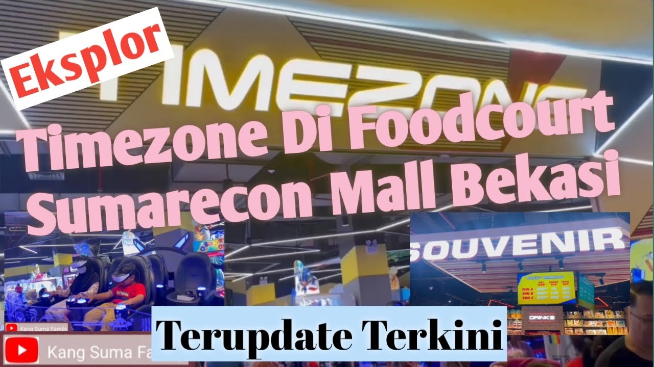 Eksplore maen Timezone sumarecon bekasi lantai 3 di pusat kuliner mall|| Terkini Terupdate