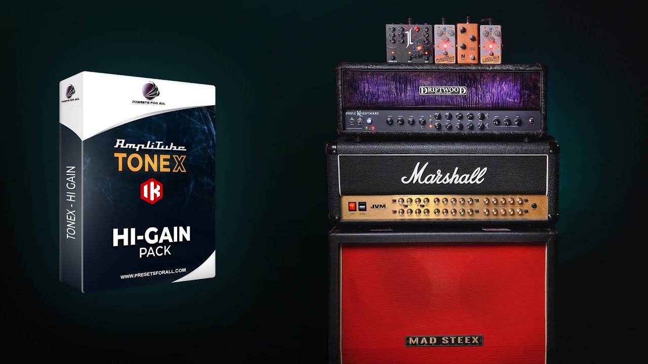 HI-GAIN - IK Multimedia TONEX Captures Presets Pack | Presets For All