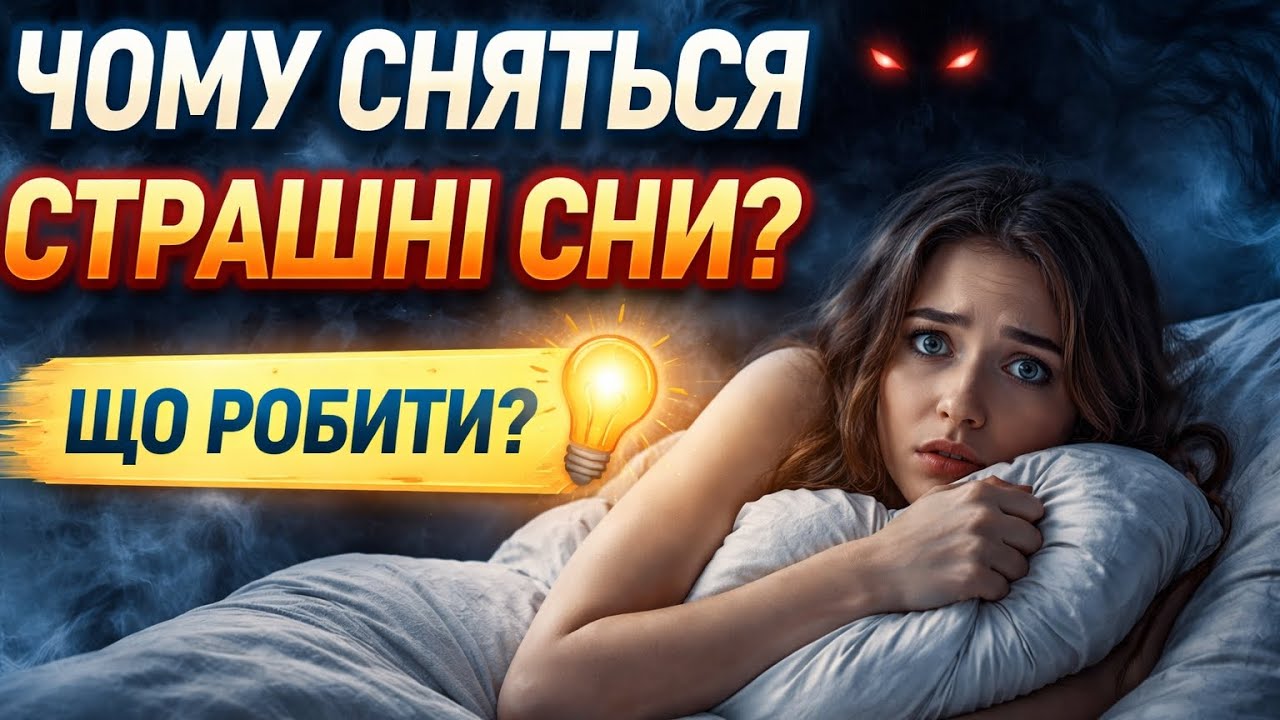 Чому сняться страшні сни? Що робити щоб не снились жахіття?#езотерика#астрал#сон#магія#руни#чакри