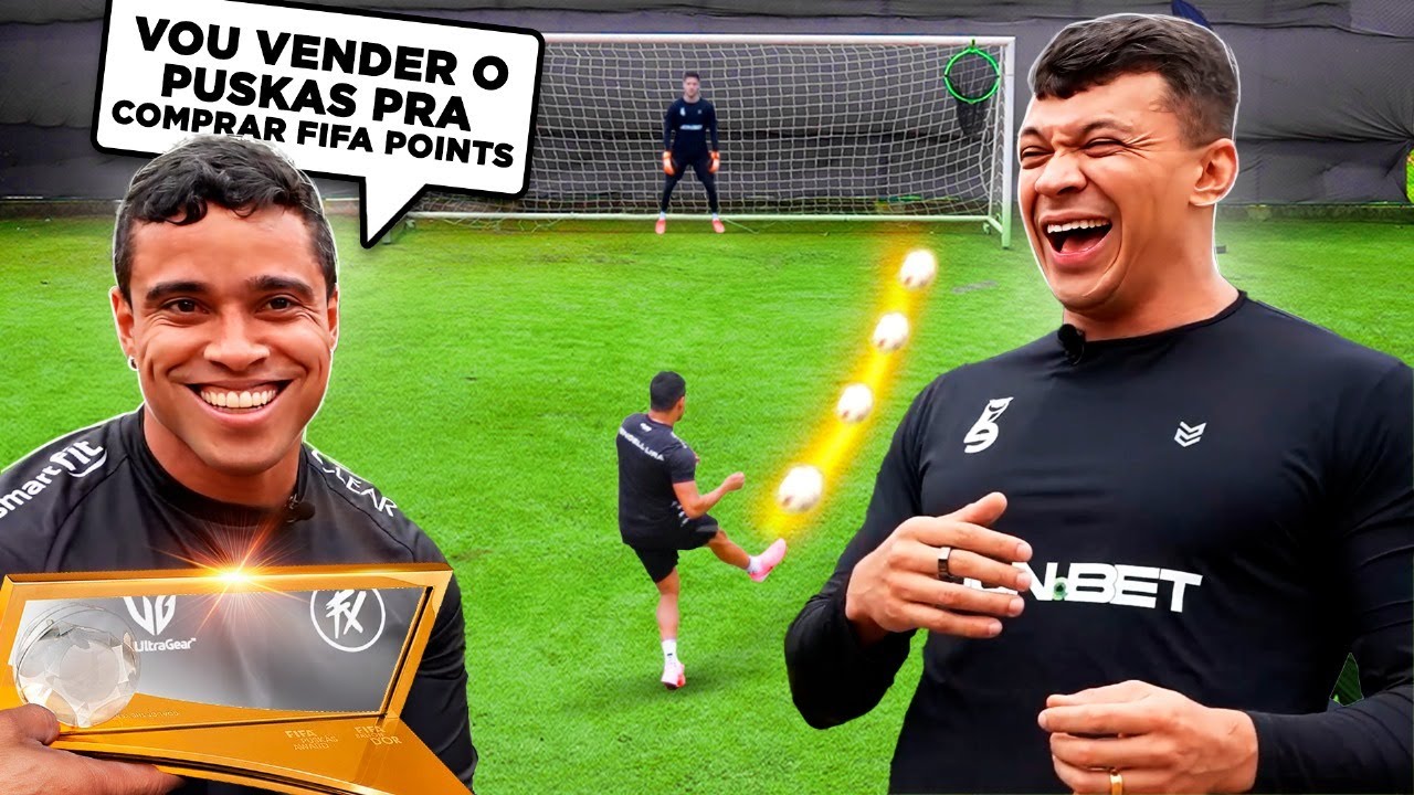 SERÁ QUE WENDELL LIRA AINDA SABE JOGAR BOLA?! (X1 NO CAMPO E NO FIFA) 🤯