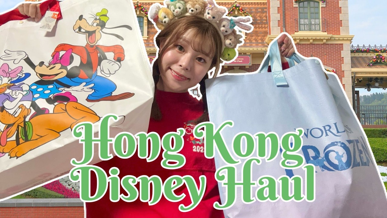 Hong Kong Disney HAUL 🧸♥️ Duffy and Friends Goodies, Custom Headband, World of Frozen Merch, & More!