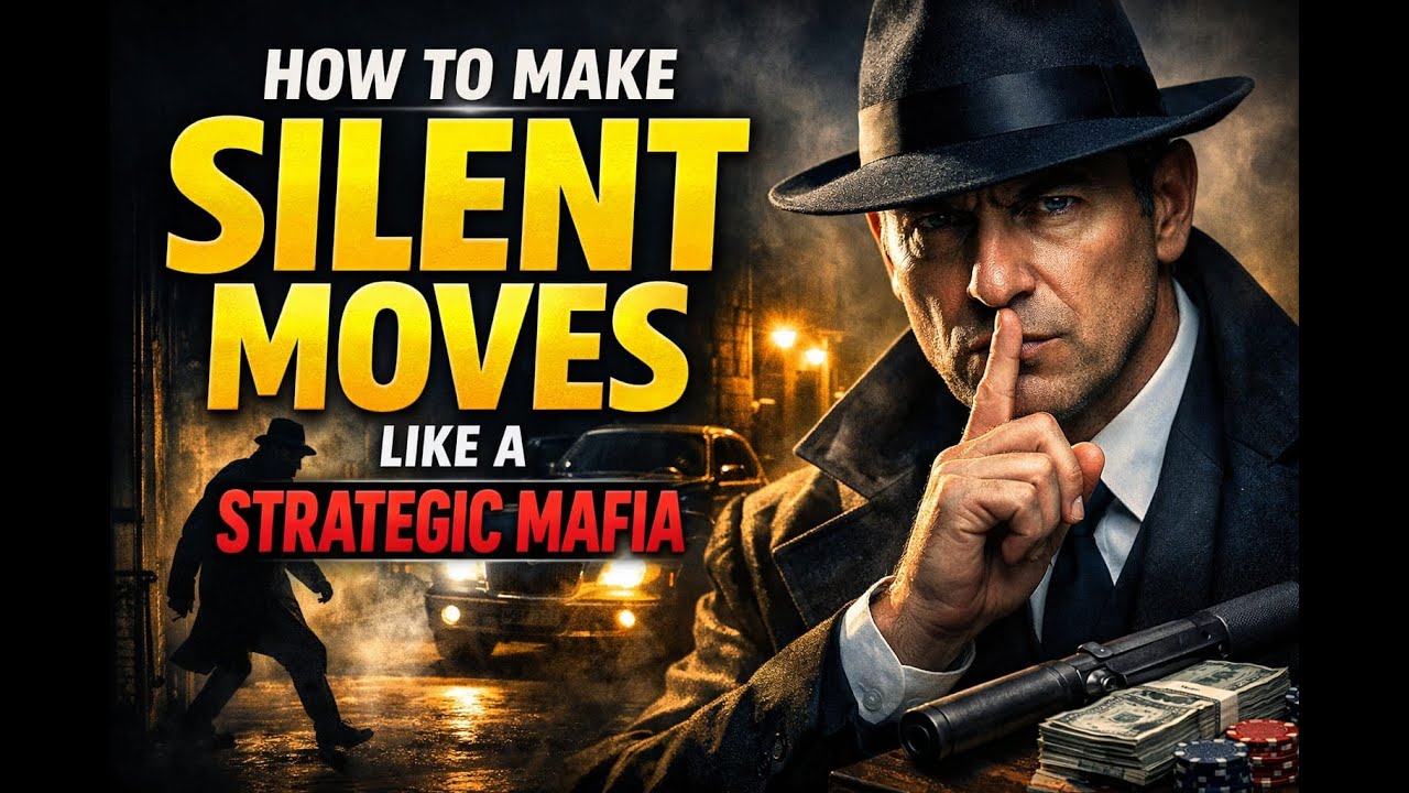 How to make silent move like a strategic mafia