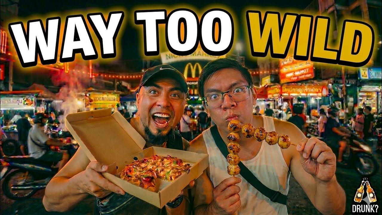 THIS THAILAND NIGHT MARKET GOT WAY TOO WILD! (Not Built Like Us)