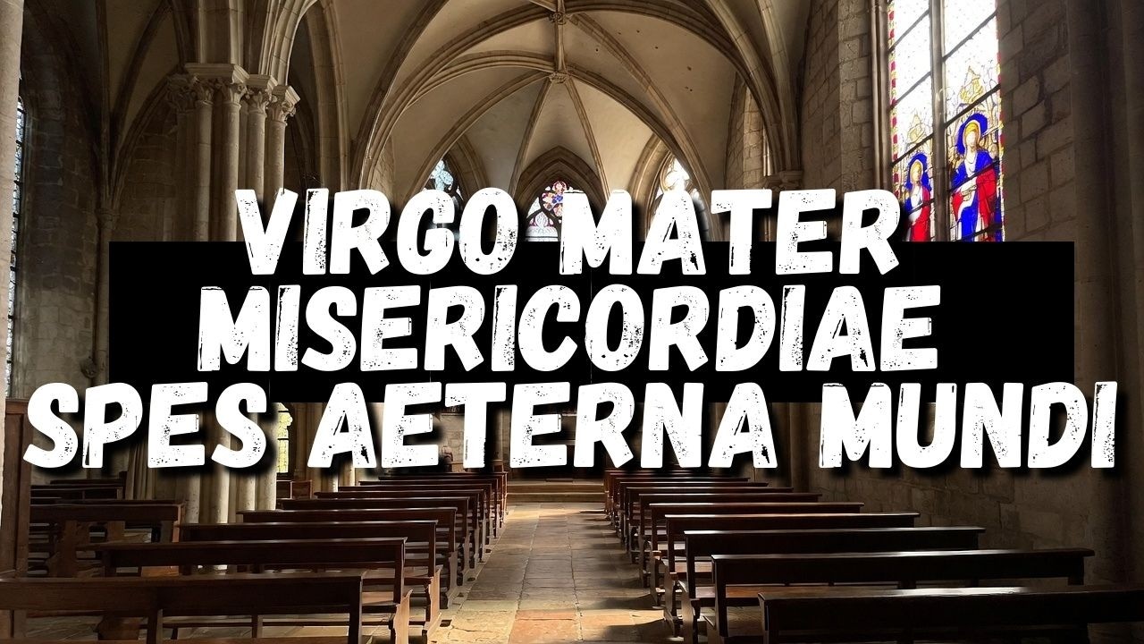 Virgo Mater Misericordiae Spes Aeterna Mundi