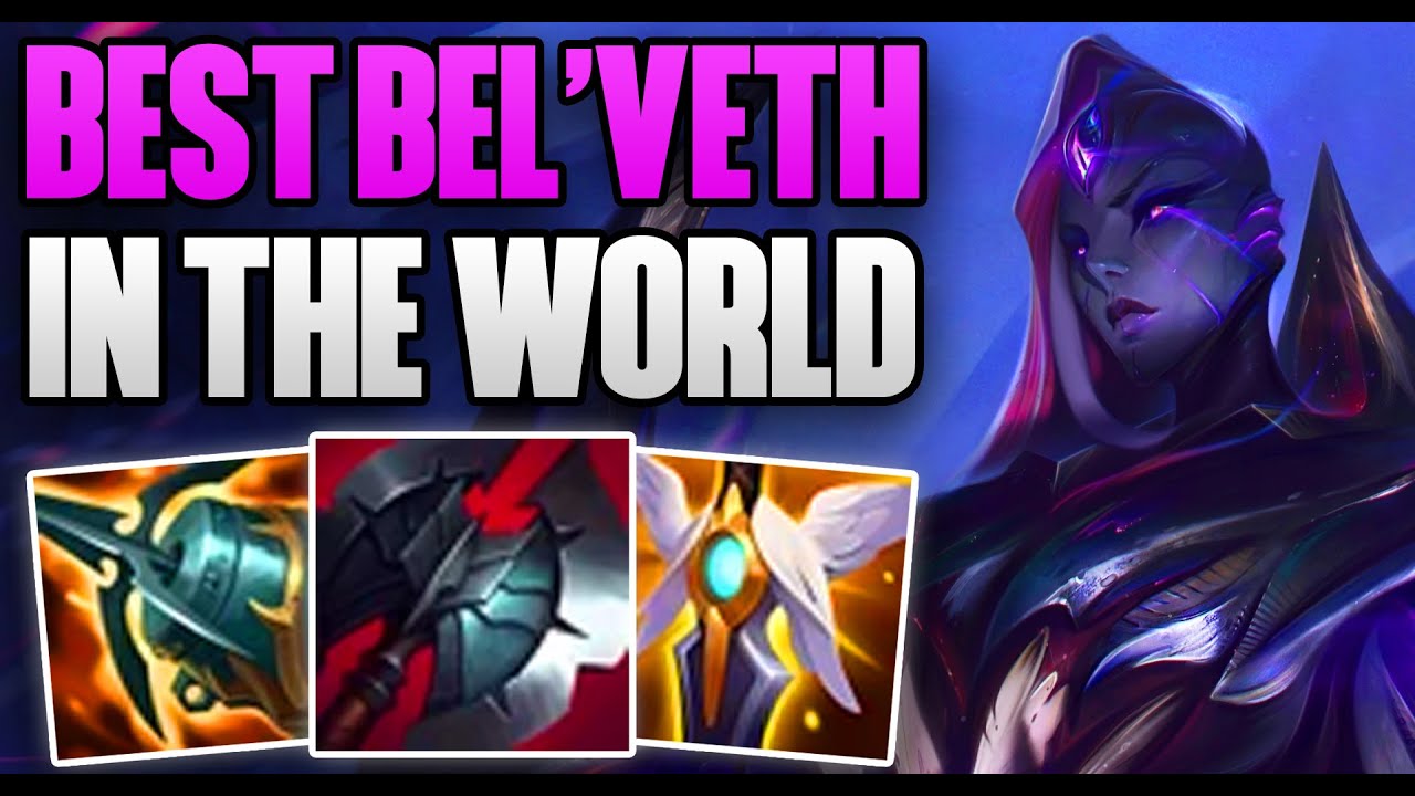 RANK 1 BEL'VETH IN THE WORLD CARRIES IN KOREAN CHALLENGER! | CHALLENGER BEL'VETH JUNGLE GAMEPLAY