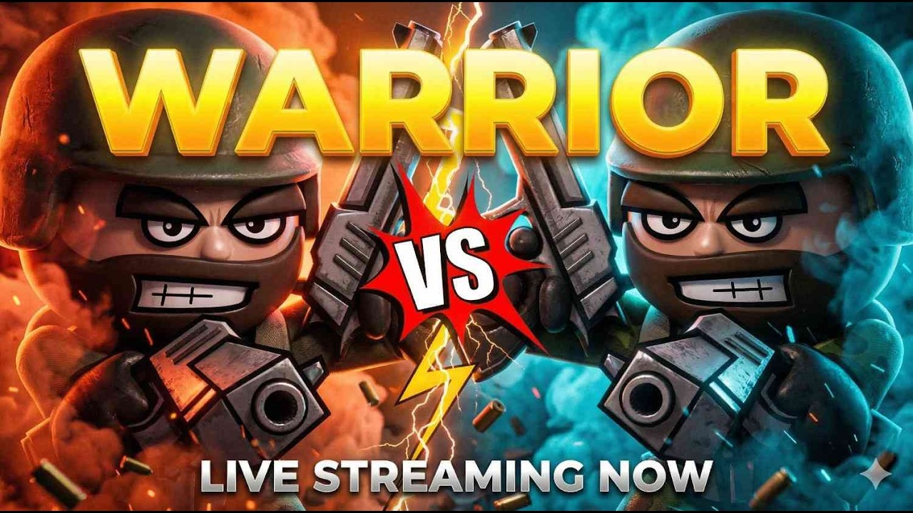 WARRIOR LIVE STREAM 🎮 | Mini Militia Malayalam | Custom room