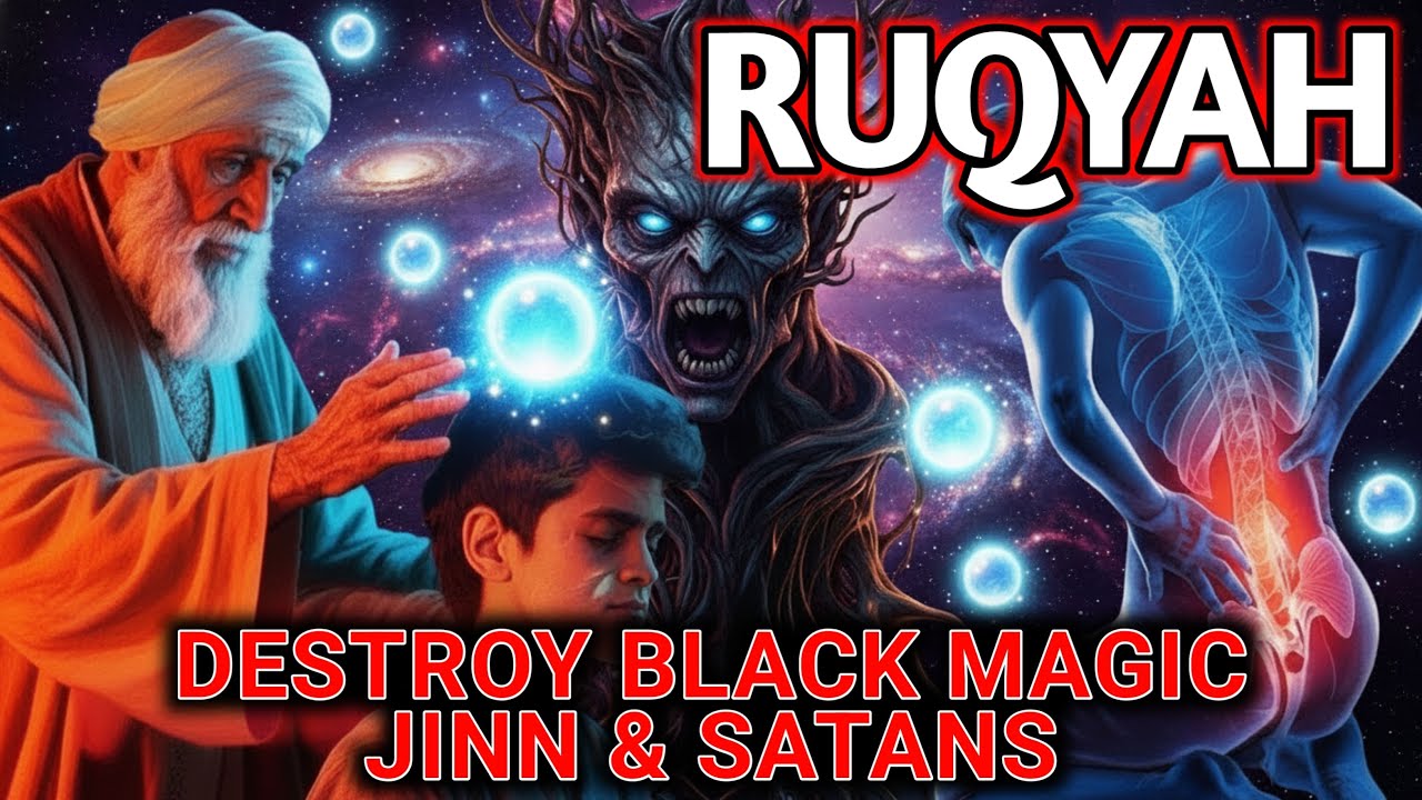 SPIN RUQYAH - POWERFUL - Remove Sihr, Magic, Jinn... القارئ علاء عاقل العربي - رقية قرءانية