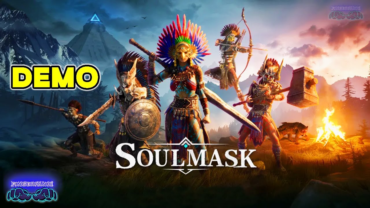 🔴Live: NEW Survival Game!!! - SOULMASK Demo