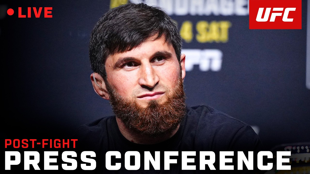 🔴 UFC Abu Dhabi: Post-Fight Press Conference