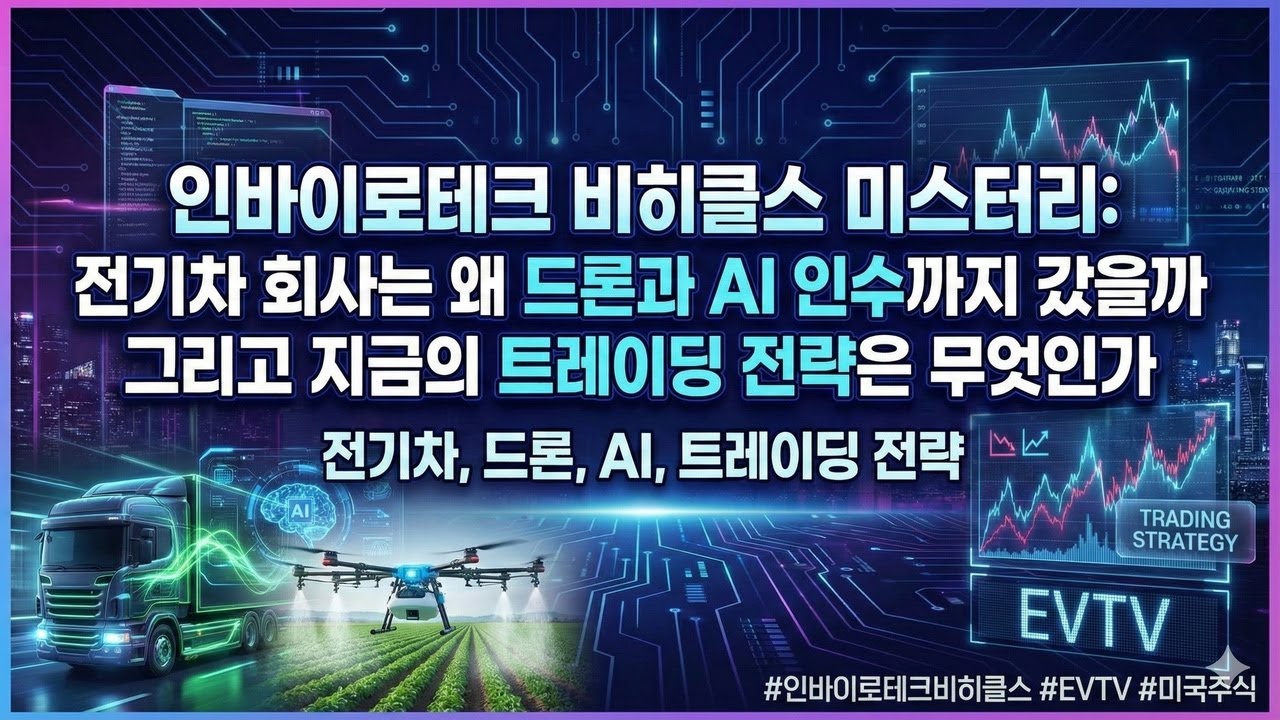[풀버전] 인바이로테크 비히클스 미스터리: 전기차 회사는 왜 드론과 AI 인수까지 갔을까 그리고 지금의 트레이딩 전략은 무엇인가