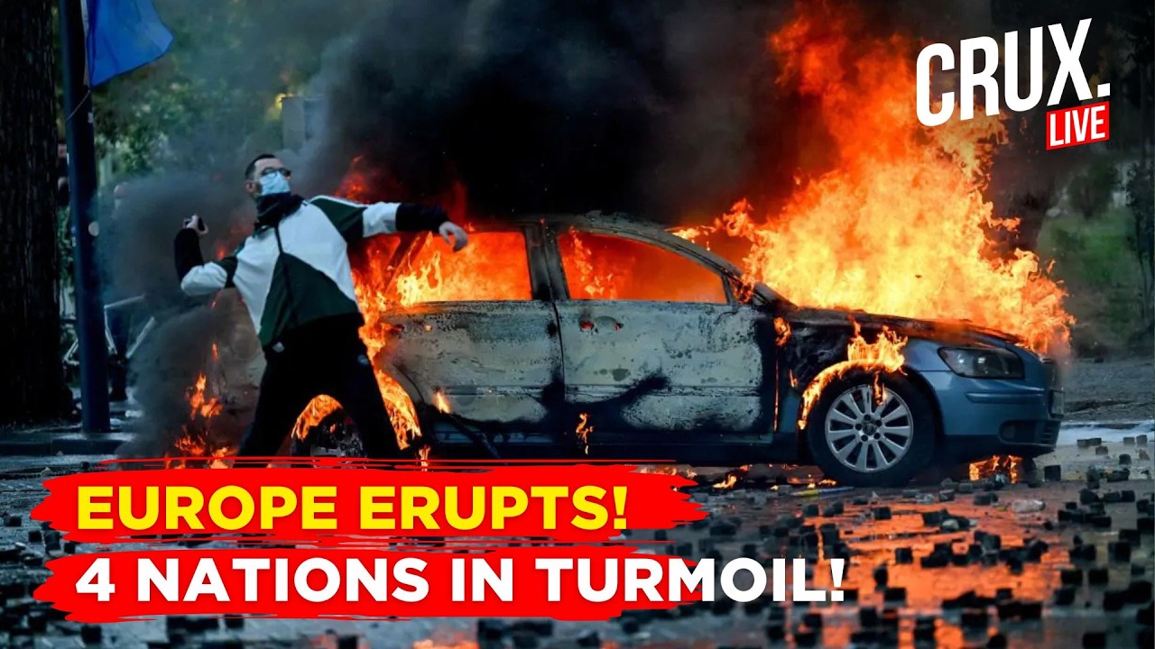 LIVE: Europe Burns! France, Italy, Albania, Greece Gripped by Protests | Cost-of-Living Fury
