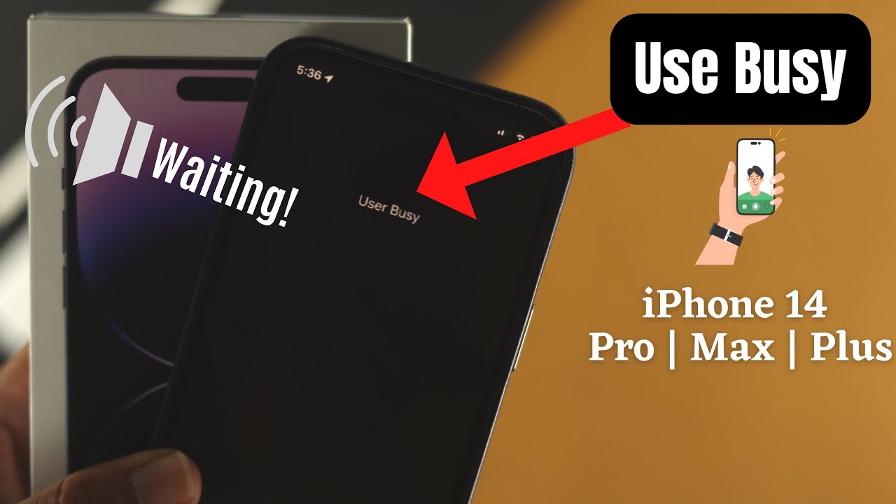 iPhone 14: как решить проблему с занятой линией при входящем вызове! [Ожидание]