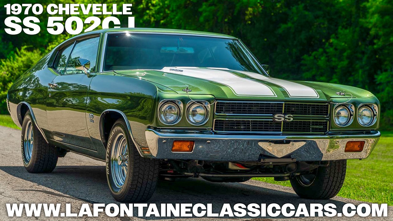 1970 Chevelle SS 502 4-Speed (FOR SALE) - 6CM110P