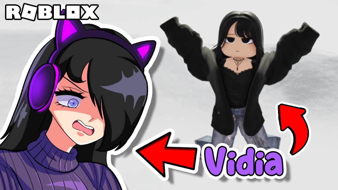 Vidia Plays Emo Obby in Roblox!!!