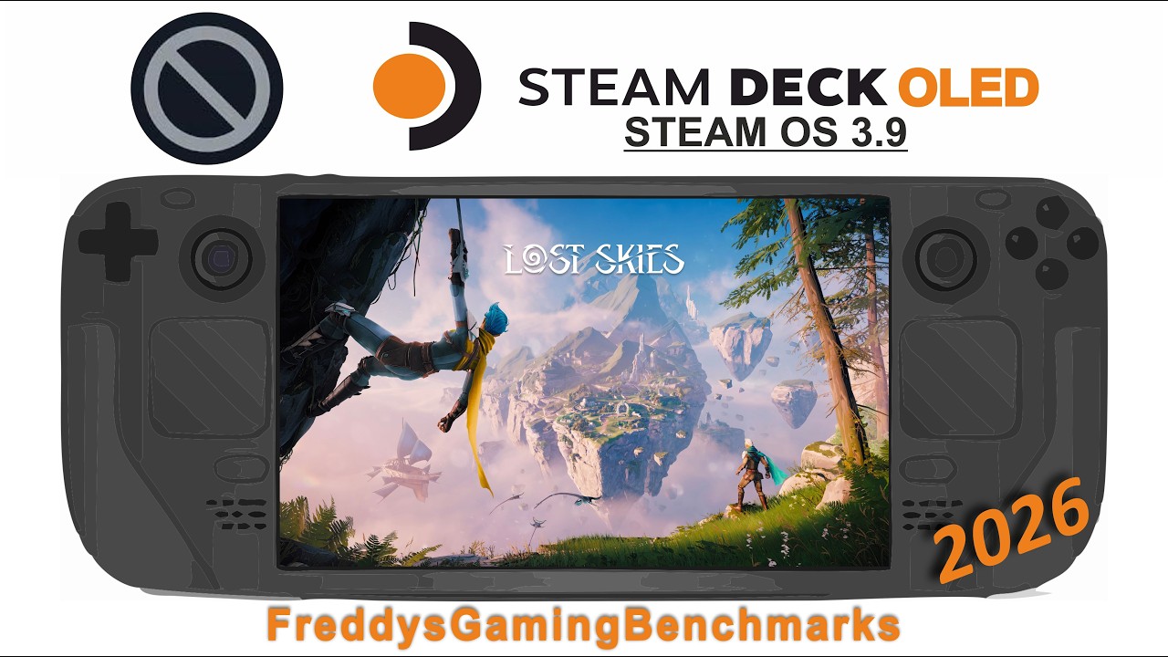 Lost Skies (update 12.01.2025) on Steam Deck OLED with Steam OS 3.9