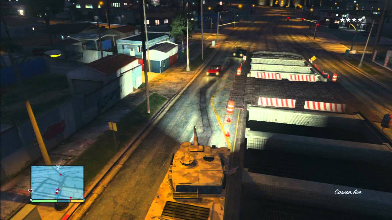 GTA 5 Tank Rampage