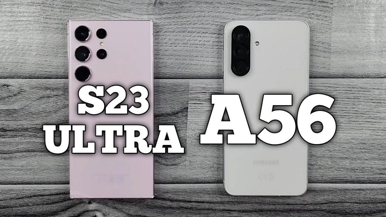 Samsung S23 Ultra Vs Samsung A56 5G Speed Performance Test 🚀