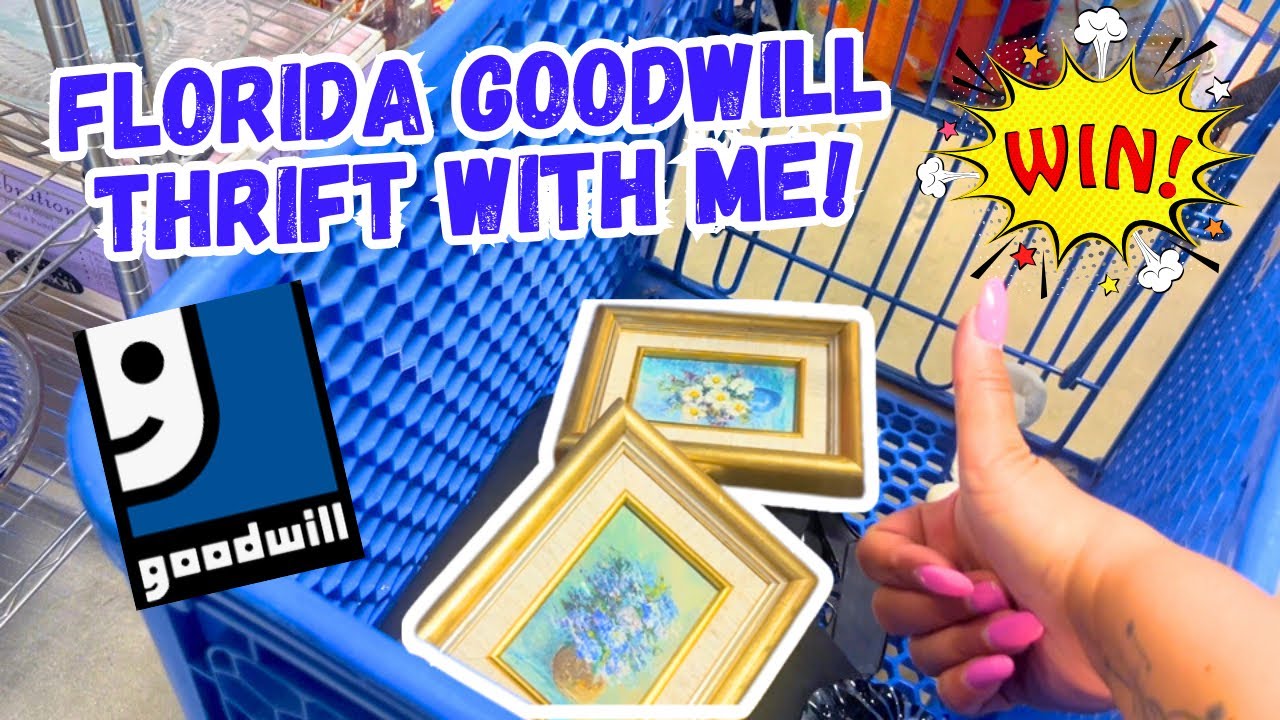 I DID NOT Expect This! GOODWILL SCORE| Thrift With Me|FLORIDA| RESALE on Niknax/Etsy and Home Décor