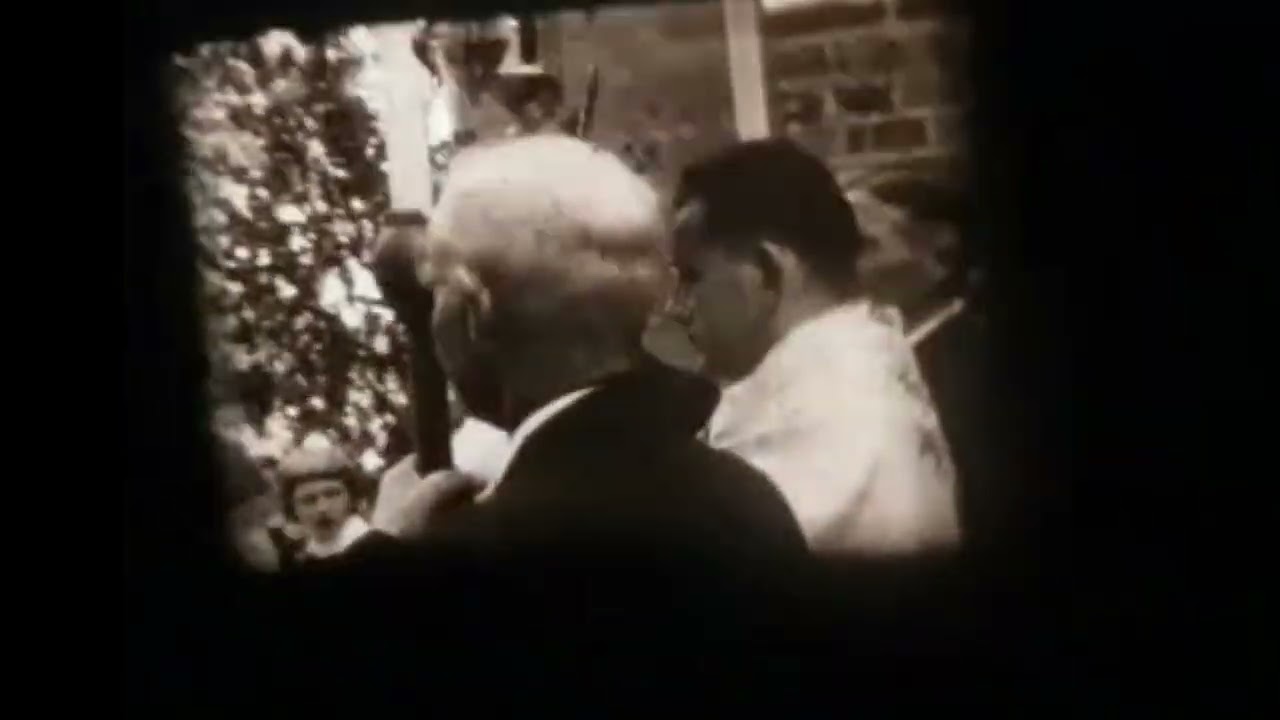 Procesja - Boże Ciało,  Kiełpino 1967  FILM 1