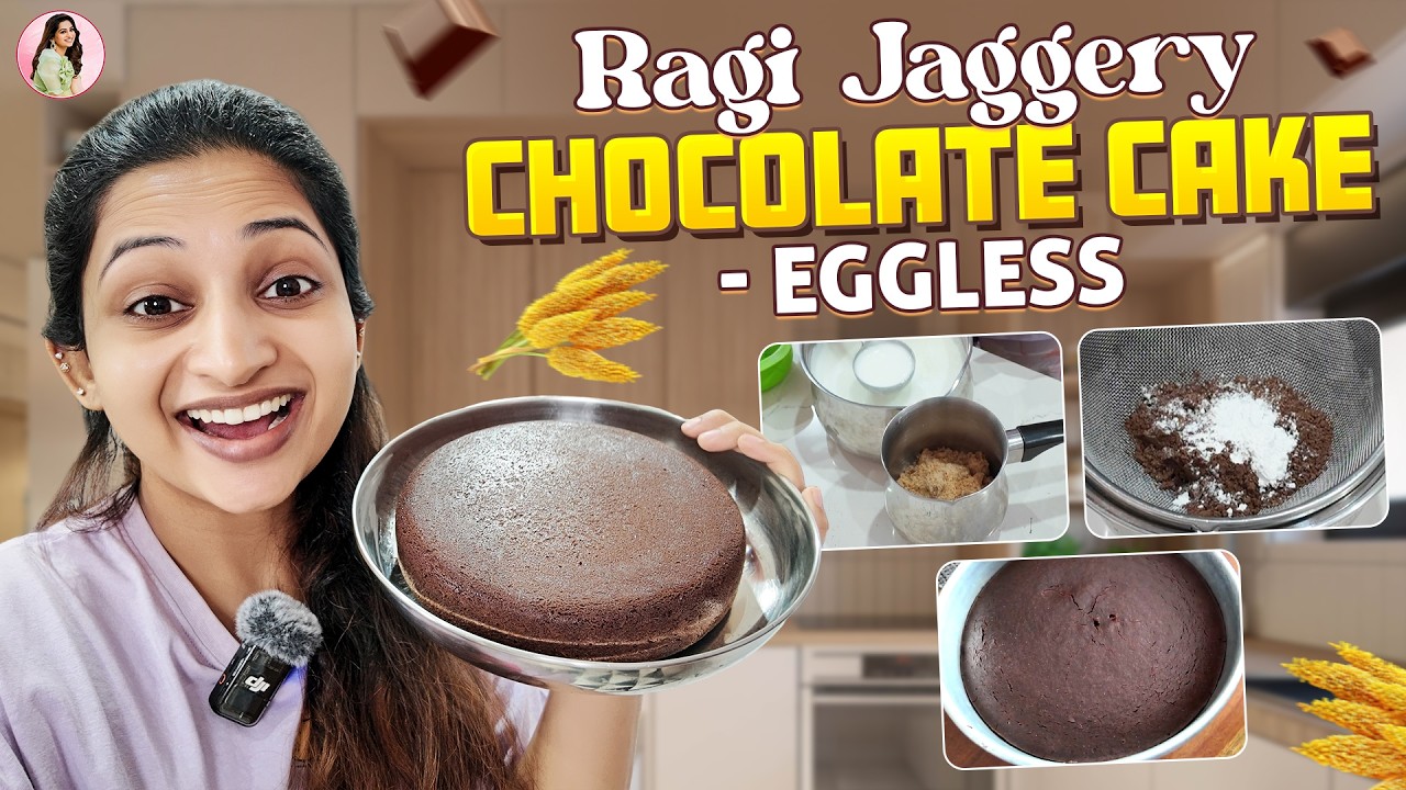Tried this ragi jaggery chocolate cake after a long time | Nakshathra Nagesh