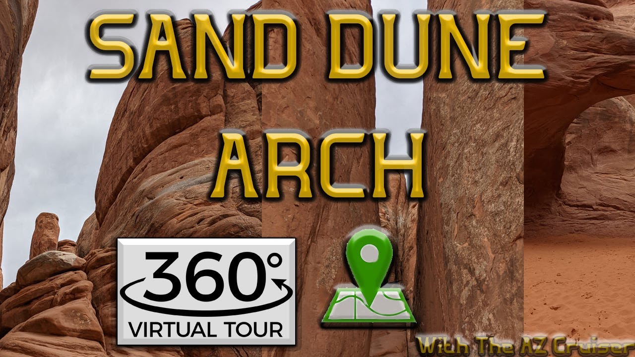 🏞️💎 Hidden Gem of Arches National Park - Sand Dune Arch Trail, Utah - 4K - POV - 2021 - Virtual Tour