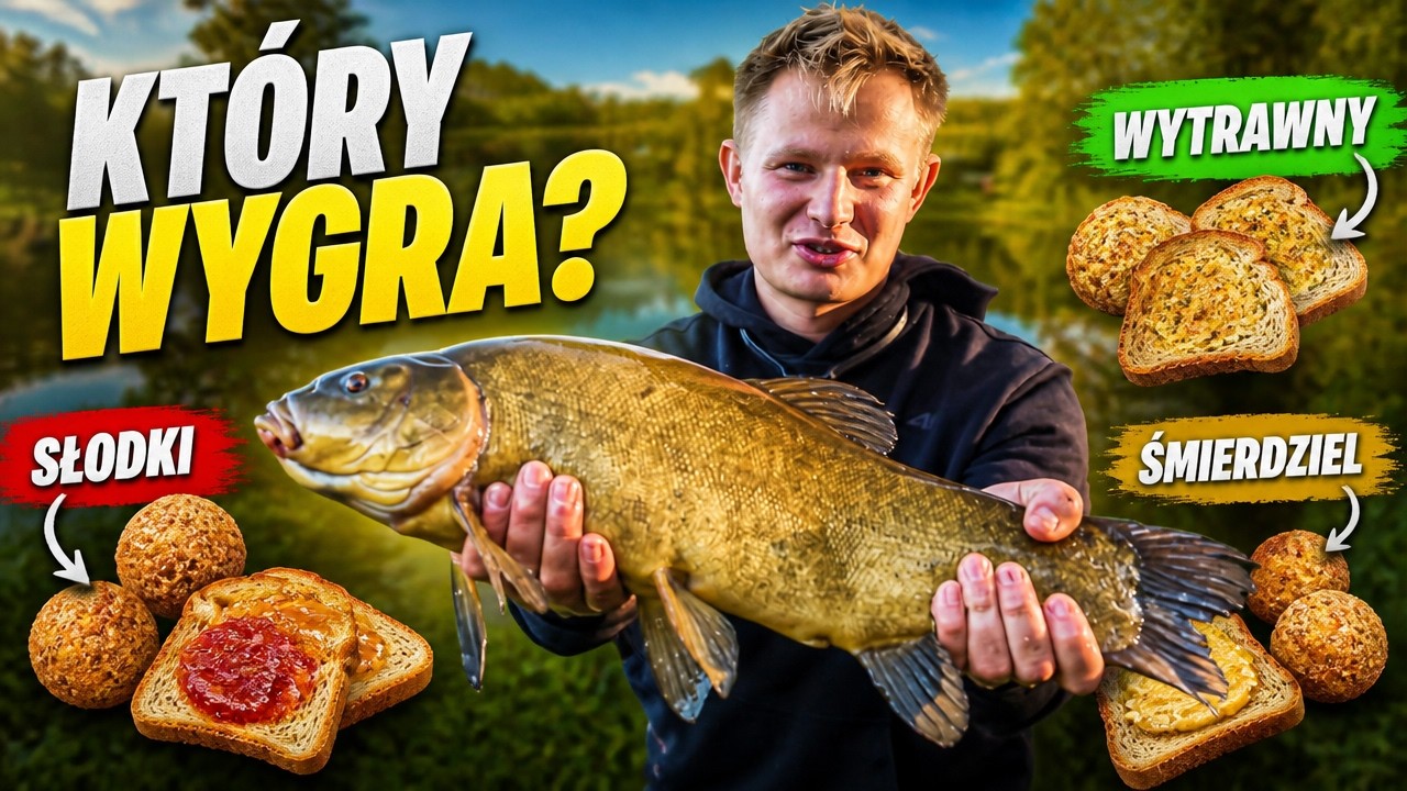 Chleb Tostowy Słodki, Wytrawny czy Śmierdzący? Wielki Pojedynek Method Feeder!