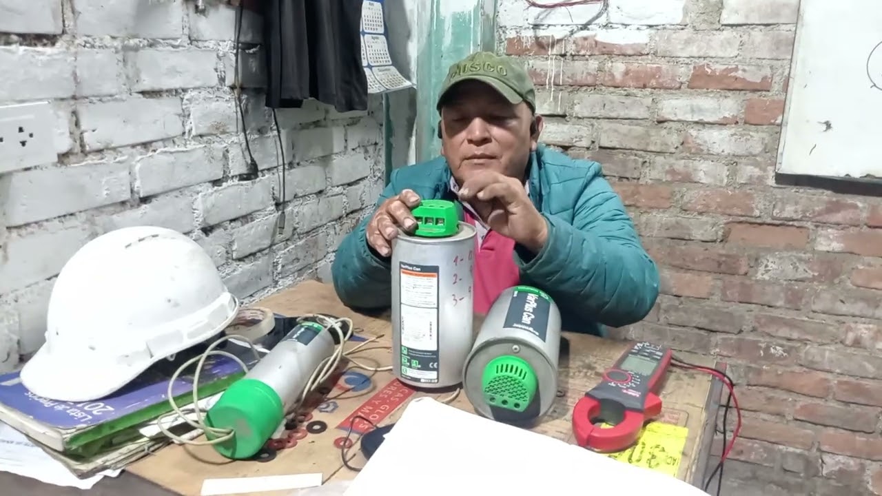 Prueba de Condensadores de Potencia.
