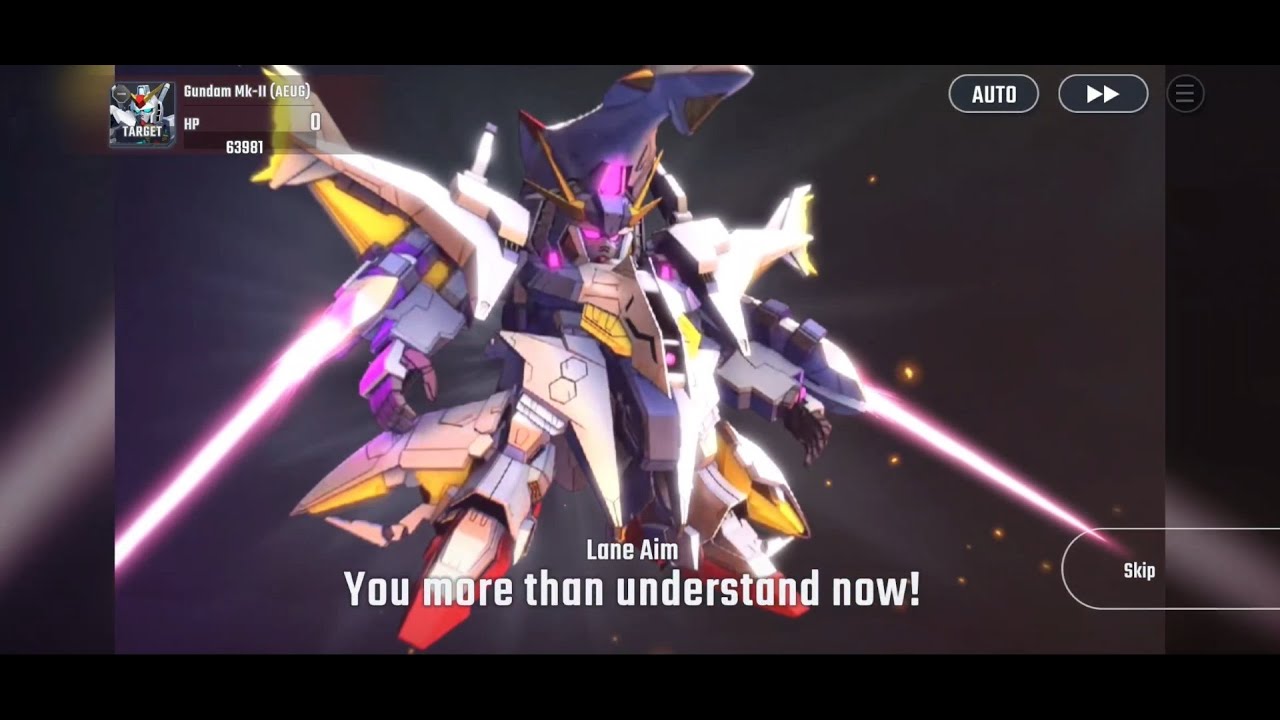 SD Gundam G Gen Eternal - RX-104FF Penelope (Lane Aim) (Mobile Suit Gundam: Hathaway's Flash)