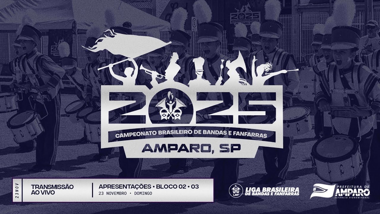 BLOCO 02 • 03 🔴 AO VIVO | CAMPEONATO BRASILEIRO 2025 | MODALIDADE MARCHA • AMPARO 23.11