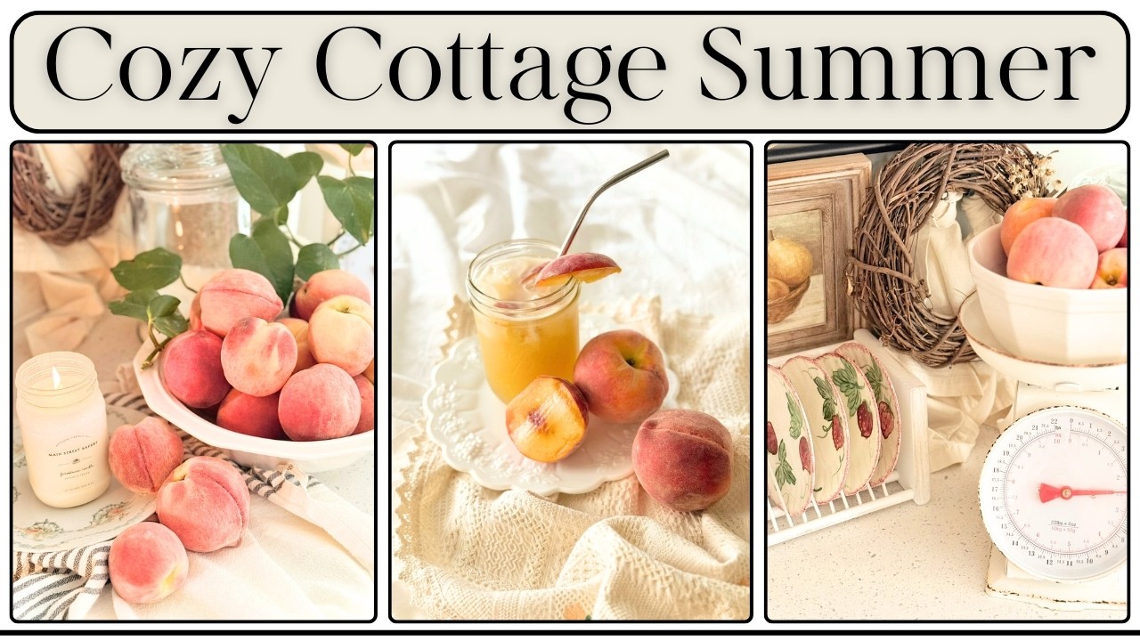 Cozy Cottage Homemaking | Simple Ways to Refresh your Home | Summer Recipes | Decorate with Me