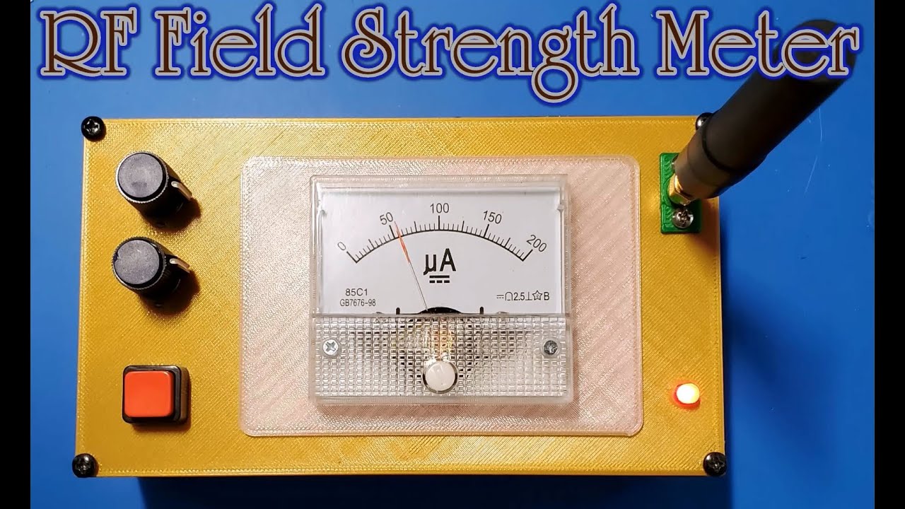 Relative RF Field Strength Meter