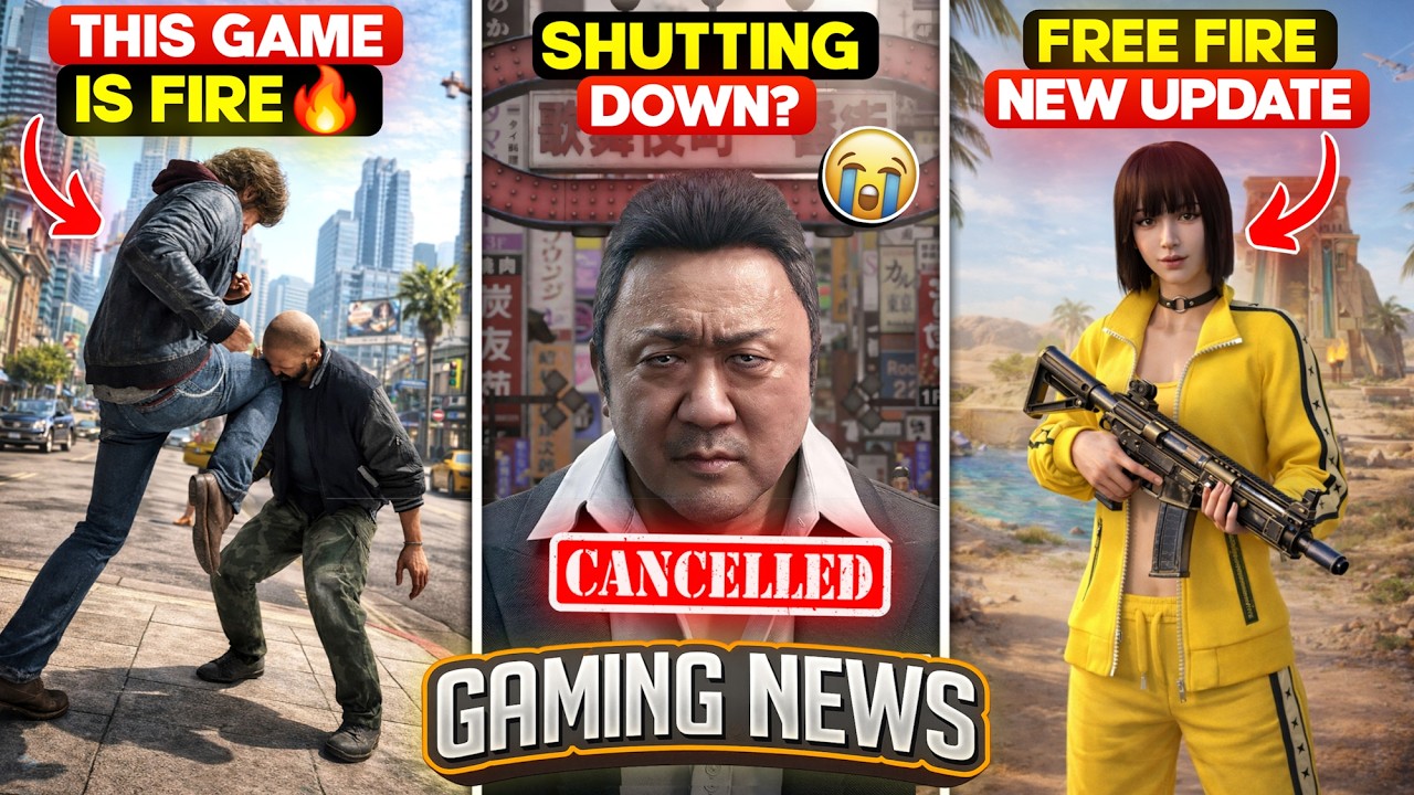 New God Of War Game, GTA & Max Payne-like NEW Game, Free Fire New Update, RE9 DLCs | Gaming News 259