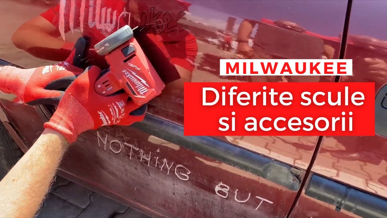Diferite scule de mana Milwaukee