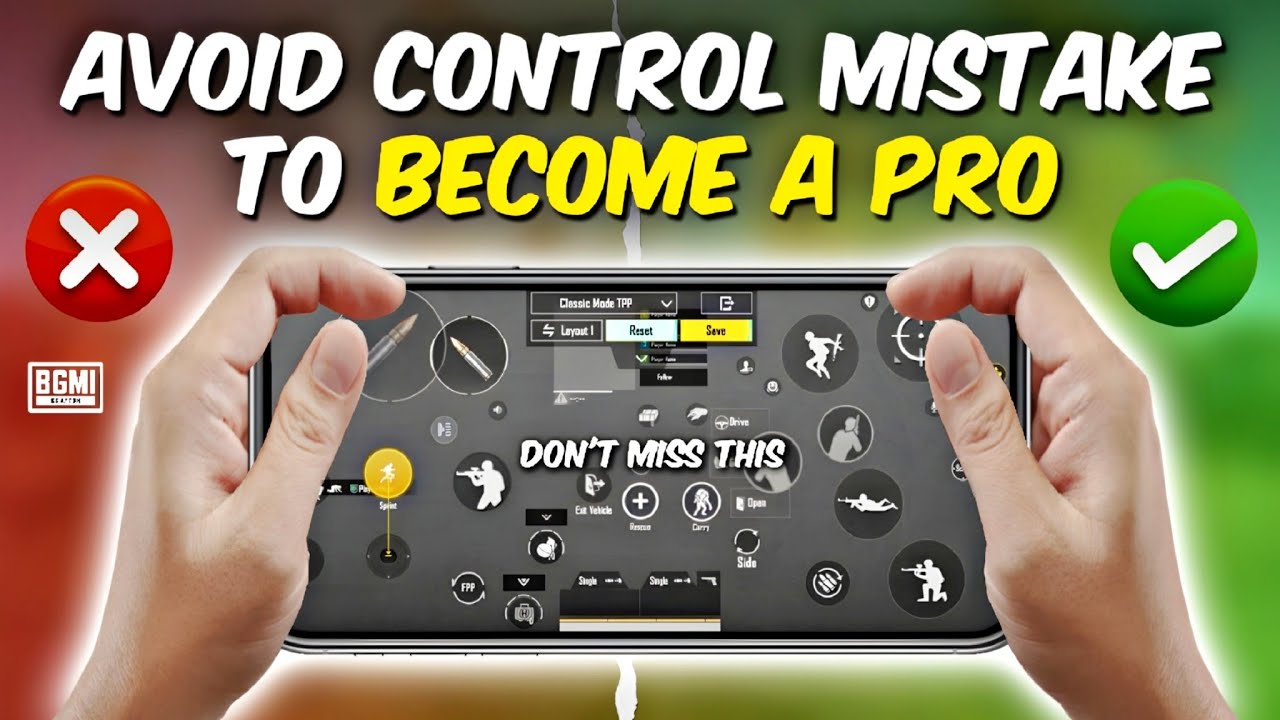 How To Get The Best Control Settings in BGMI | Best 4 Finger Claw in Bgmi 2026