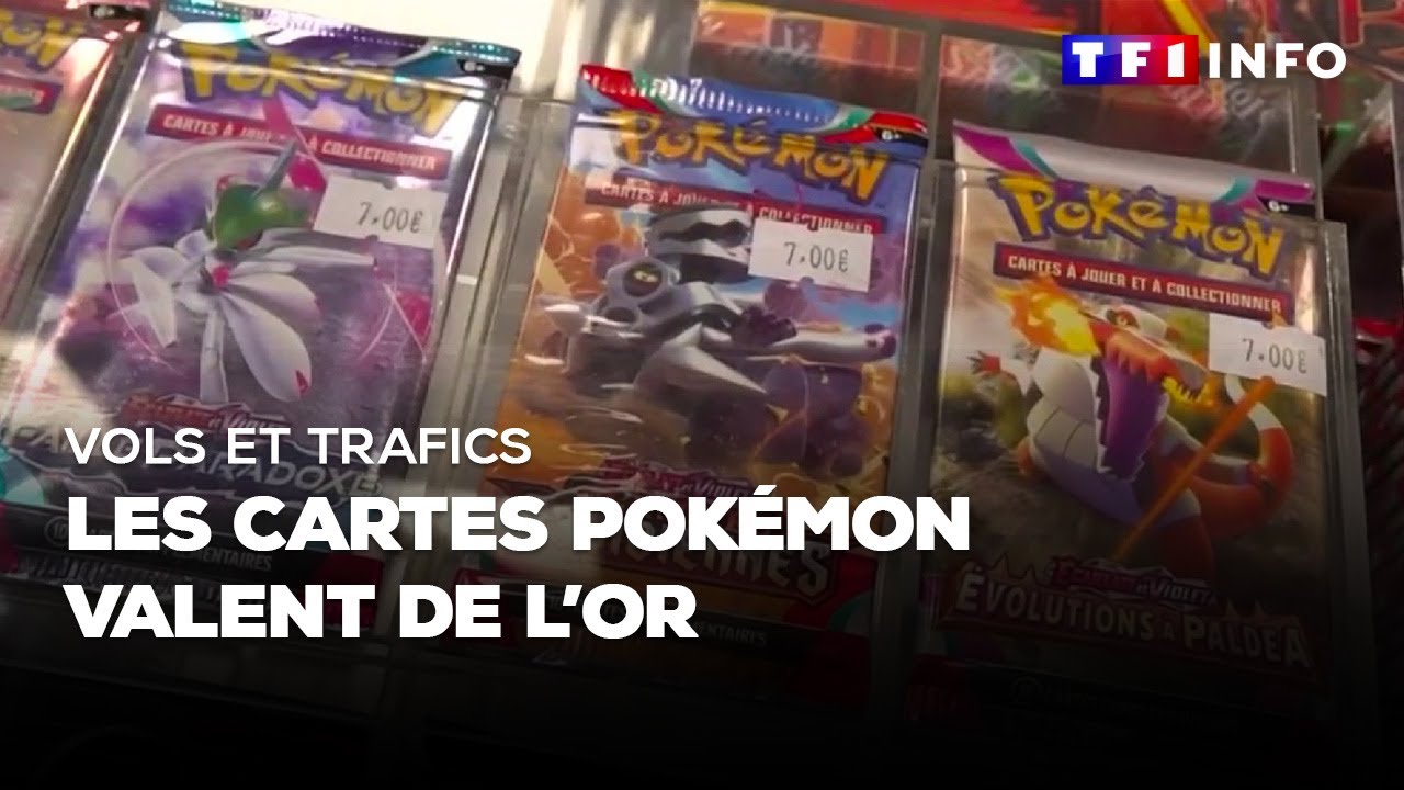 Vols et trafics  les cartes Pokémon valent de l'or
