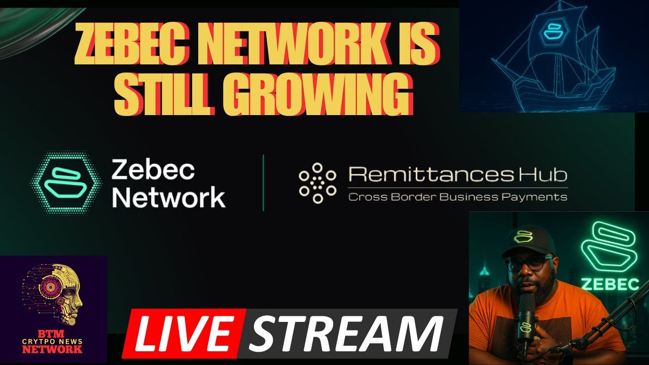 Zebec Network is still growing!! $ZBCN is down but not out!!! 