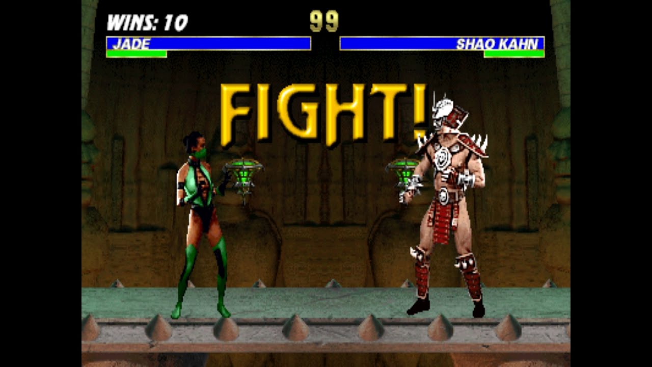 Ultimate Mortal Kombat 3 - Jade (Без урона) (Очень сложный/Мастер-ладдер II)