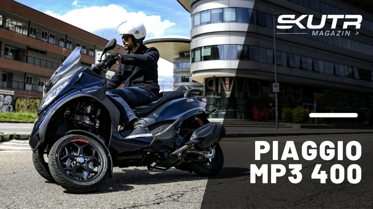 Test: Piaggio MP3 400. Technologiemi prošpikovaný byznysmen