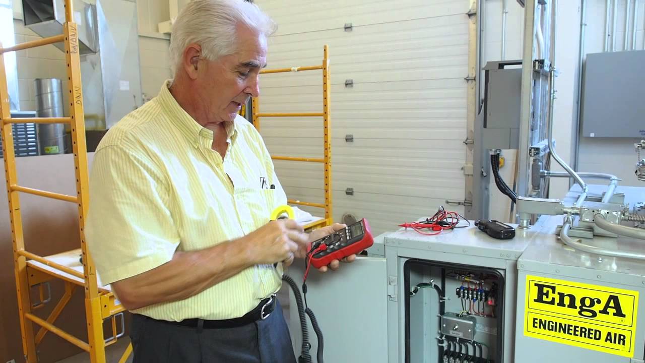 Measuring RPM and Amps at Fan