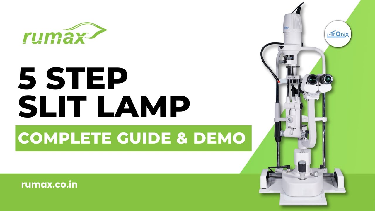 How to Use iTronix 5-Step Slit Lamp | Full Demo, Setup & Controls Explained | Rumax