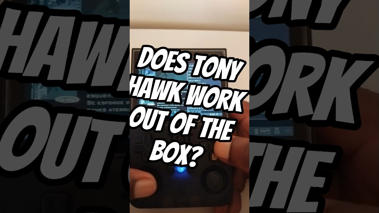 Tony Hawk on the R36 PRO 