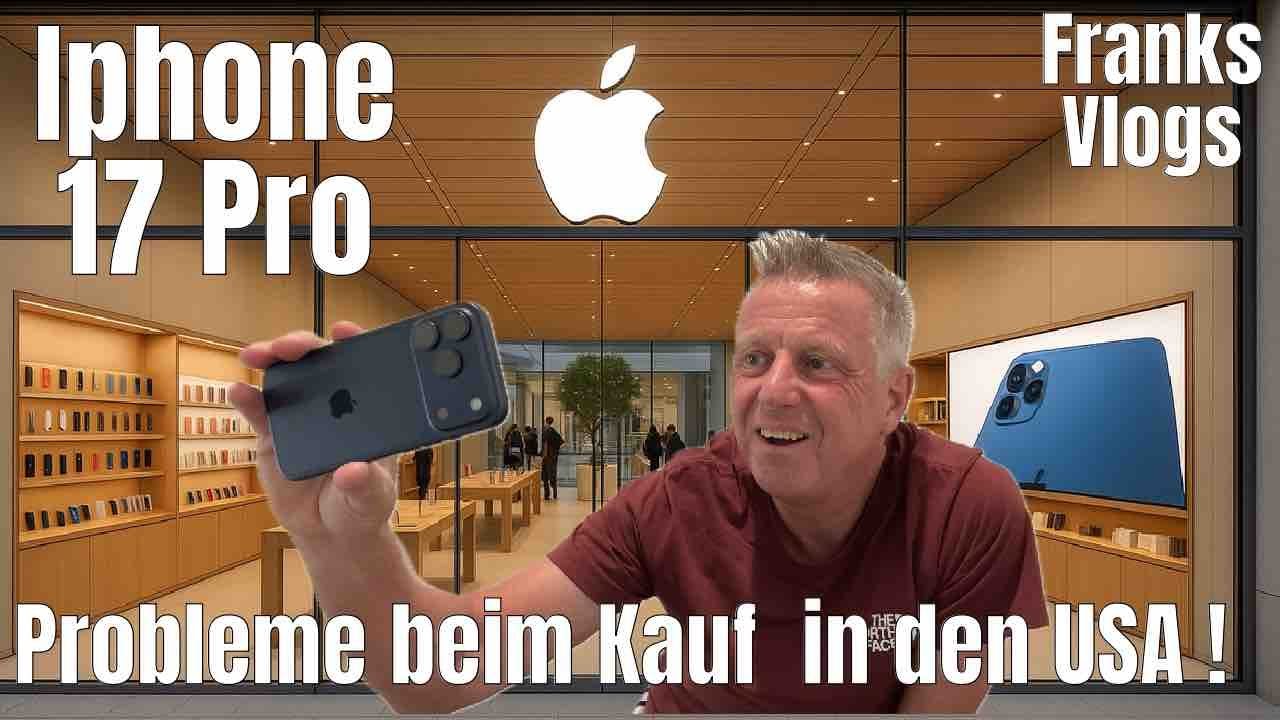 Iphone 17 Pro  Unboxing & Probleme beim Kauf in den USA 🇺🇸