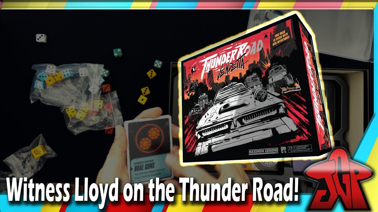 Thunder Road: Vendetta Maximum Chrome Edition unboxing