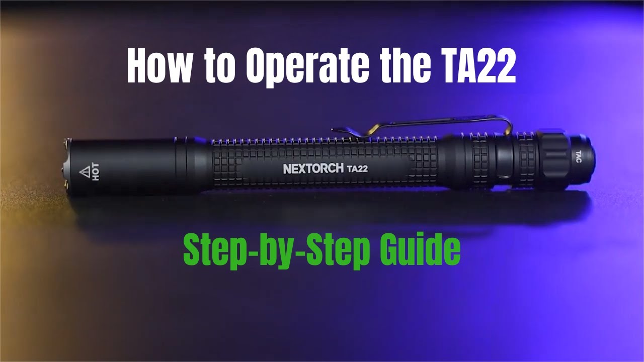 How to use the NEXTORCH TA22 Tactical Penlight? #lawenforcement #police #tacticalgear #flashlight
