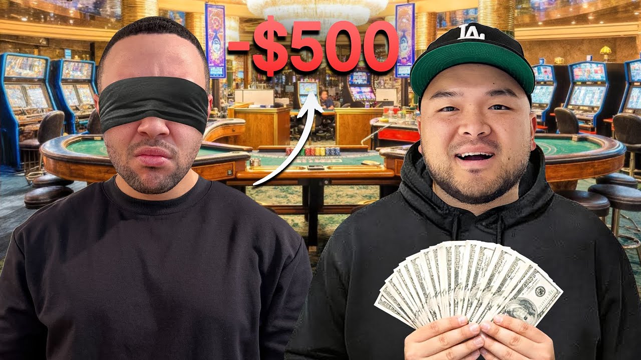 First to Lose $500 at the Casino, Does This Blindfold Punishment 