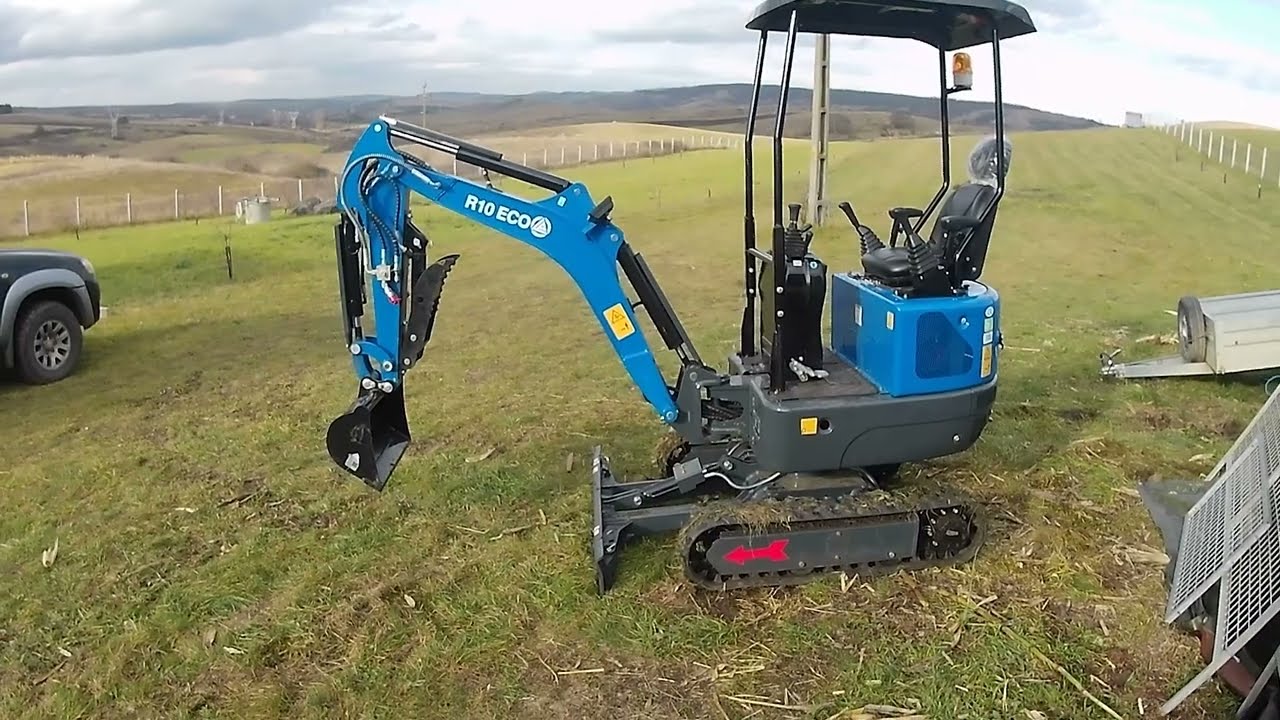 Я купил новую игрушку — мини-экскаватор Rippa R10 ECO — Эпизод 29