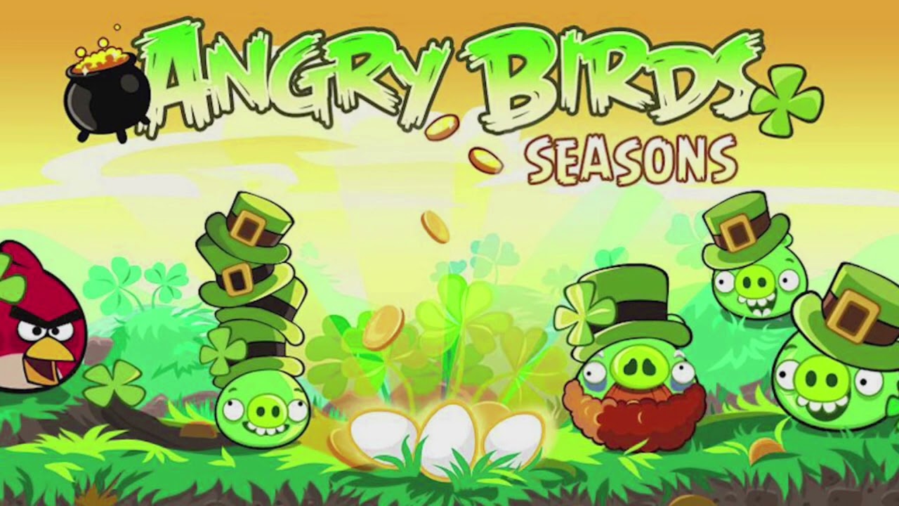 Angry Birds Seasons - Go Green, Get Lucky Theme (Extended)