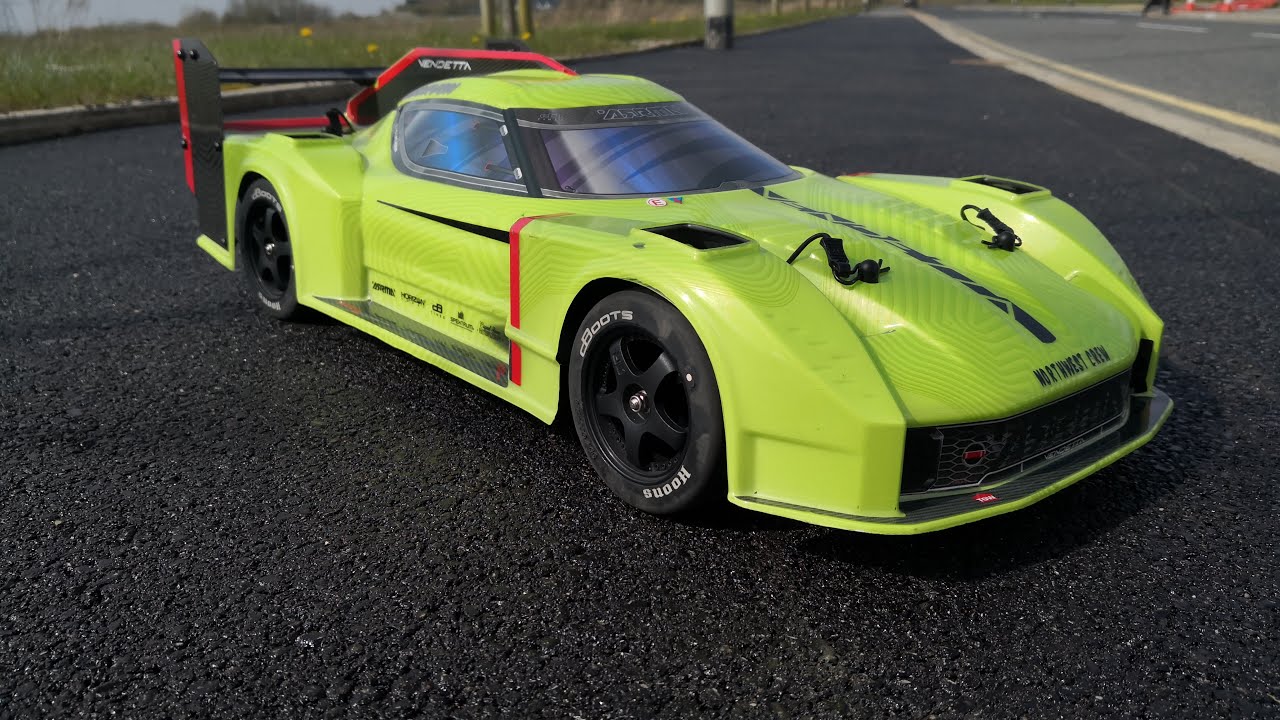 Arrma Vendetta 3s Speed Run with 28t Pinion Fitted