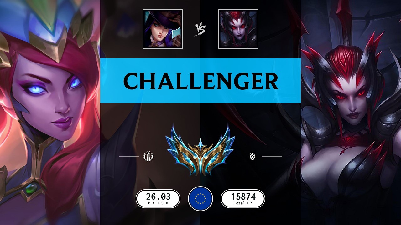 Challenger Match: Over 10.000 LP - EUW server Patch 26.03